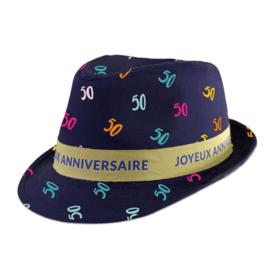 Chapeau Anniversaire 50 Ans Confetti Fetes